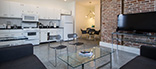 Maison Gris - Living Room Looking onto Kitchen